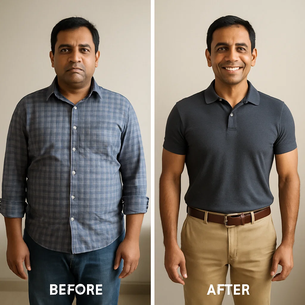 Rajesh HbA1c Drop